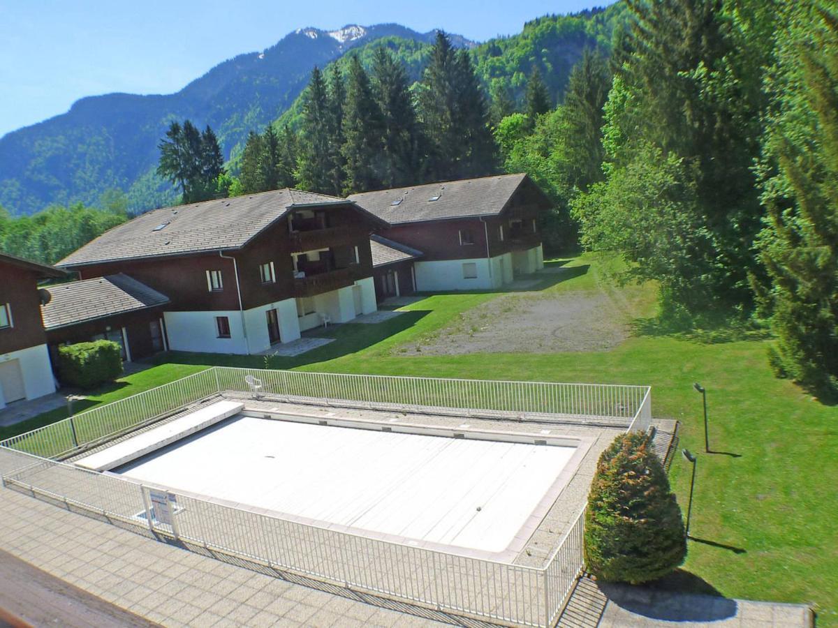 Studio Mansarde Avec Balcon, Piscine Et Parking Souterrain A Samoens - Fr-1-629-92 Exterior photo